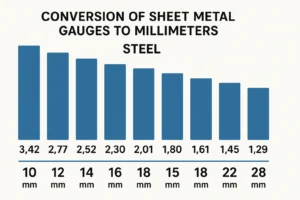 Gauge to Millimeter Conversion