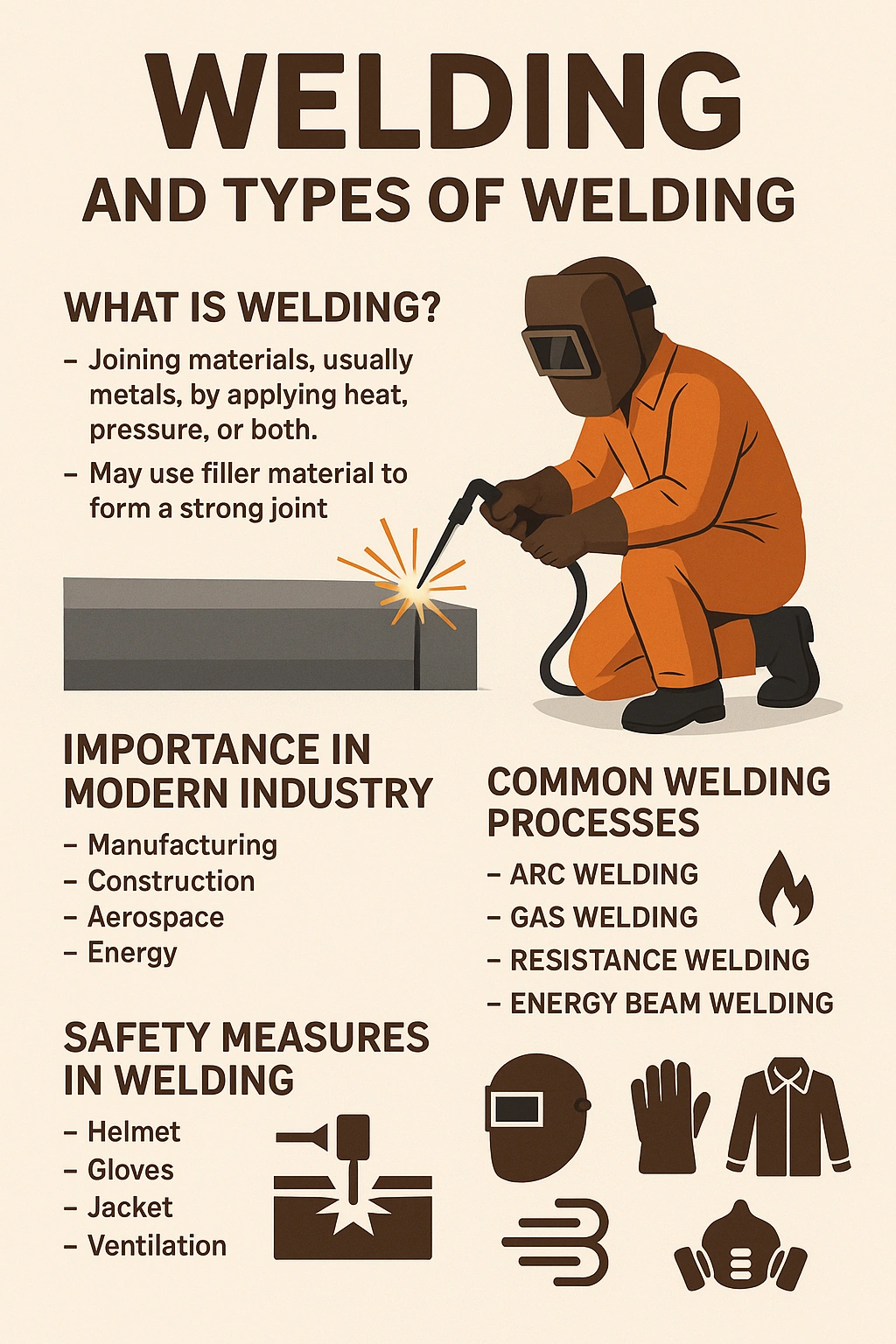 types of welding