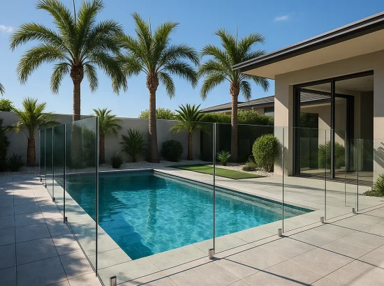 glass pool fencing