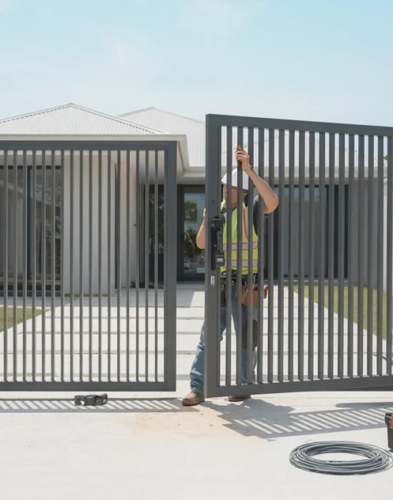 steel gates